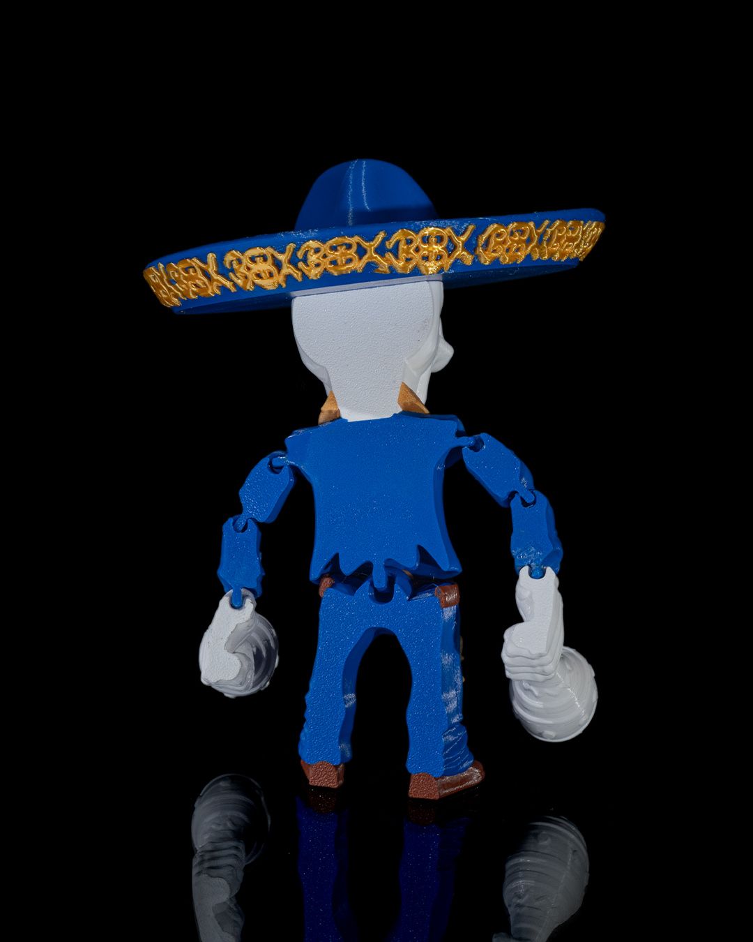 Undead Jobs - Mariachi — halloween toy, view 8, 3D printed by Craft & Press