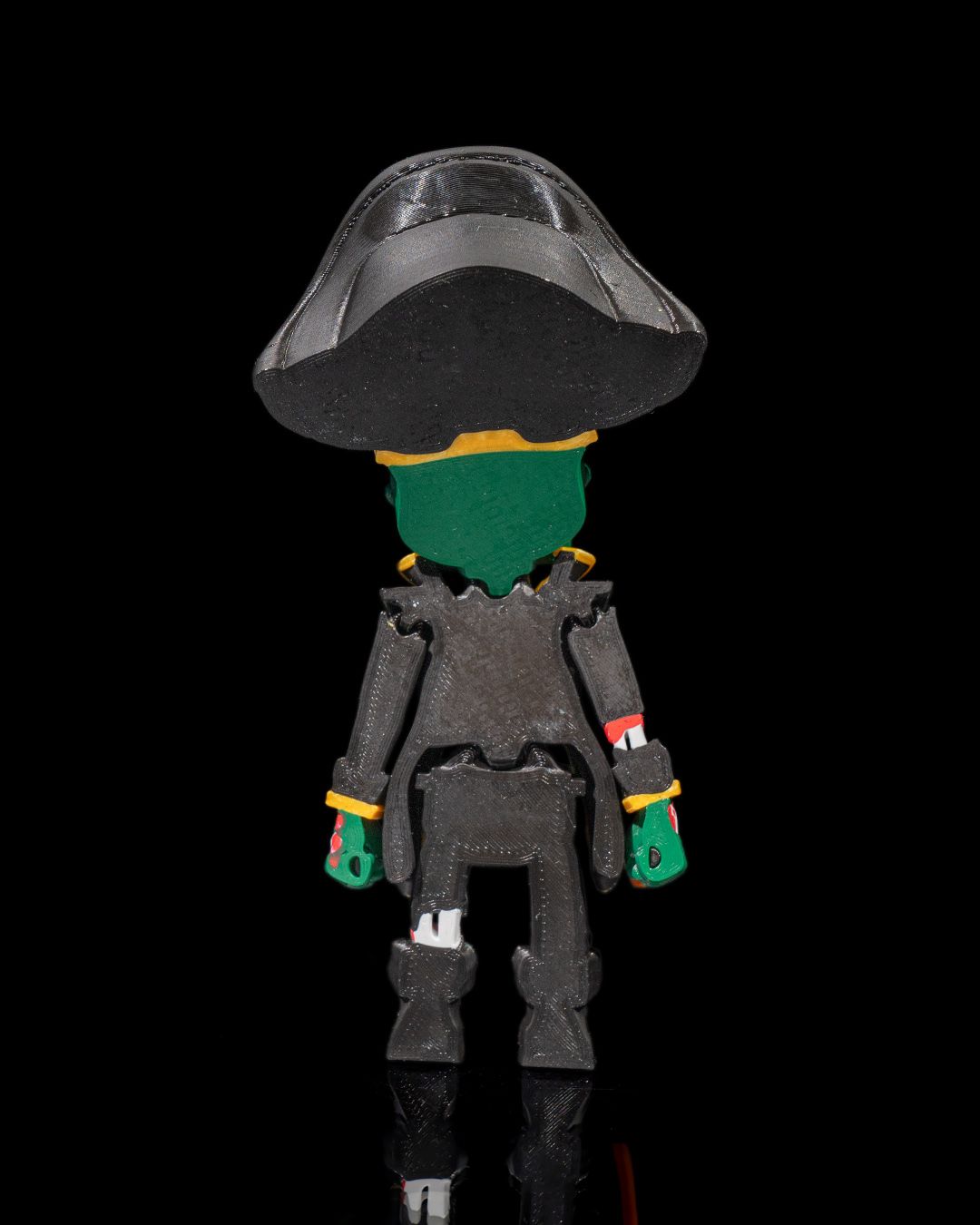 Undead Jobs - Pirate — halloween toy, view 8, 3D printed by Craft & Press