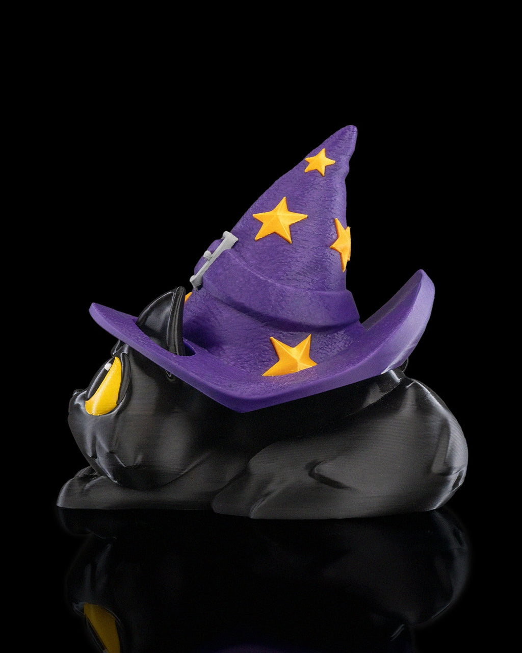 Witch Kitty Candy Holder — halloween candy holder, view 8, 3D printed by Craft & Press