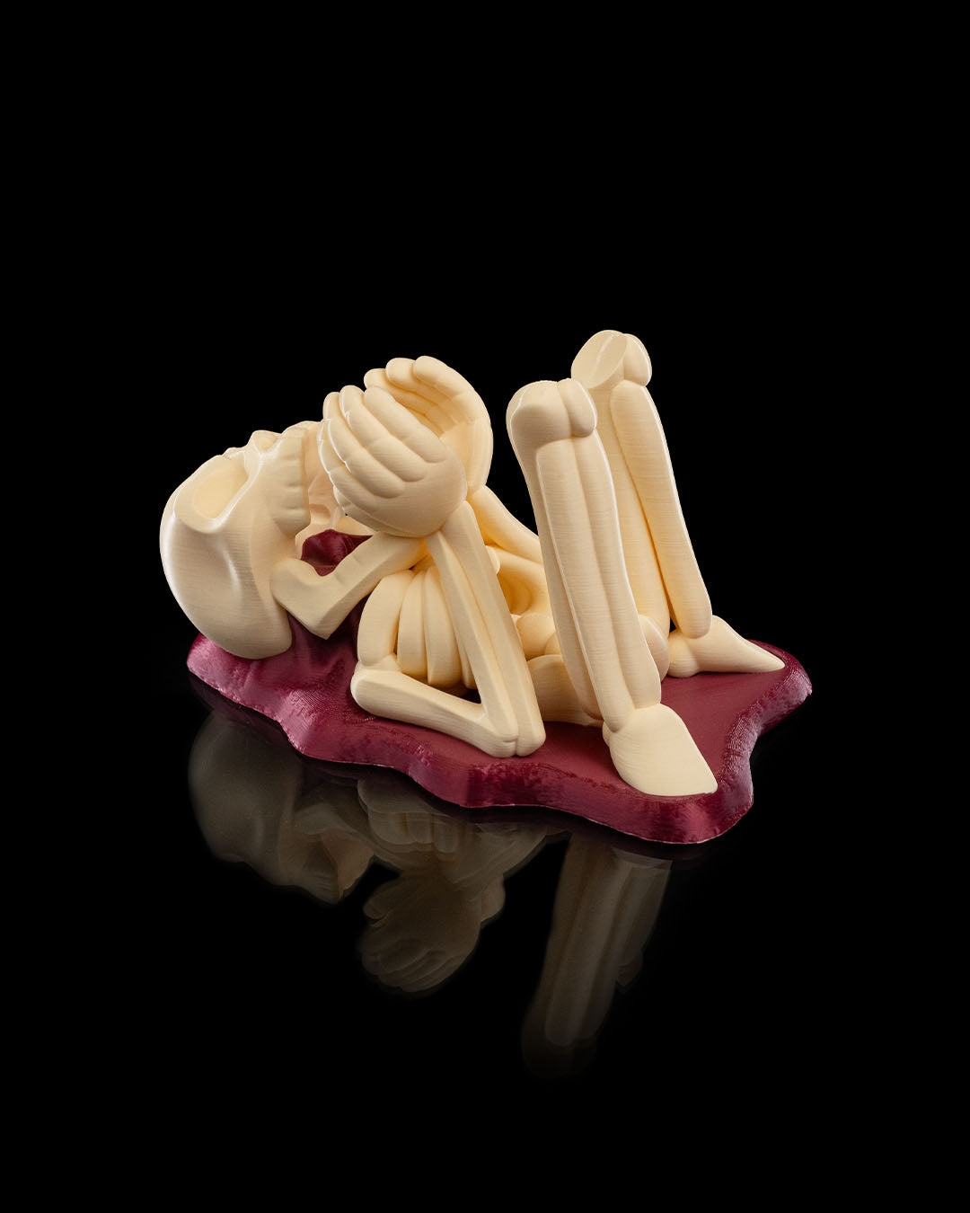 All Spine no Whine Wine Holder — halloween drinkware, view 9, 3D printed by Craft & Press