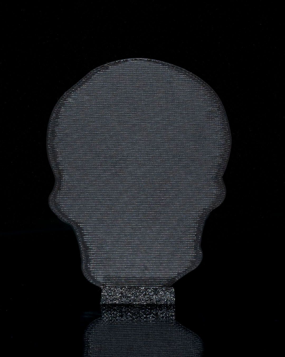 Bold Skull Coaster — halloween drinkware, view 9, 3D printed by Craft & Press
