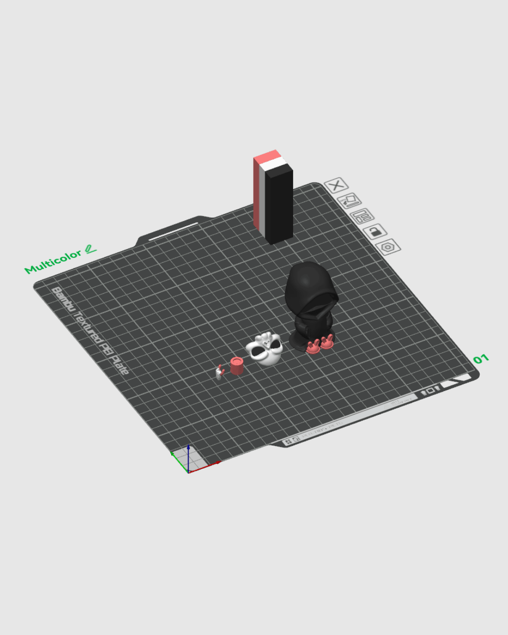 Coffin Break — halloween toy, view 9, 3D printed by Craft & Press