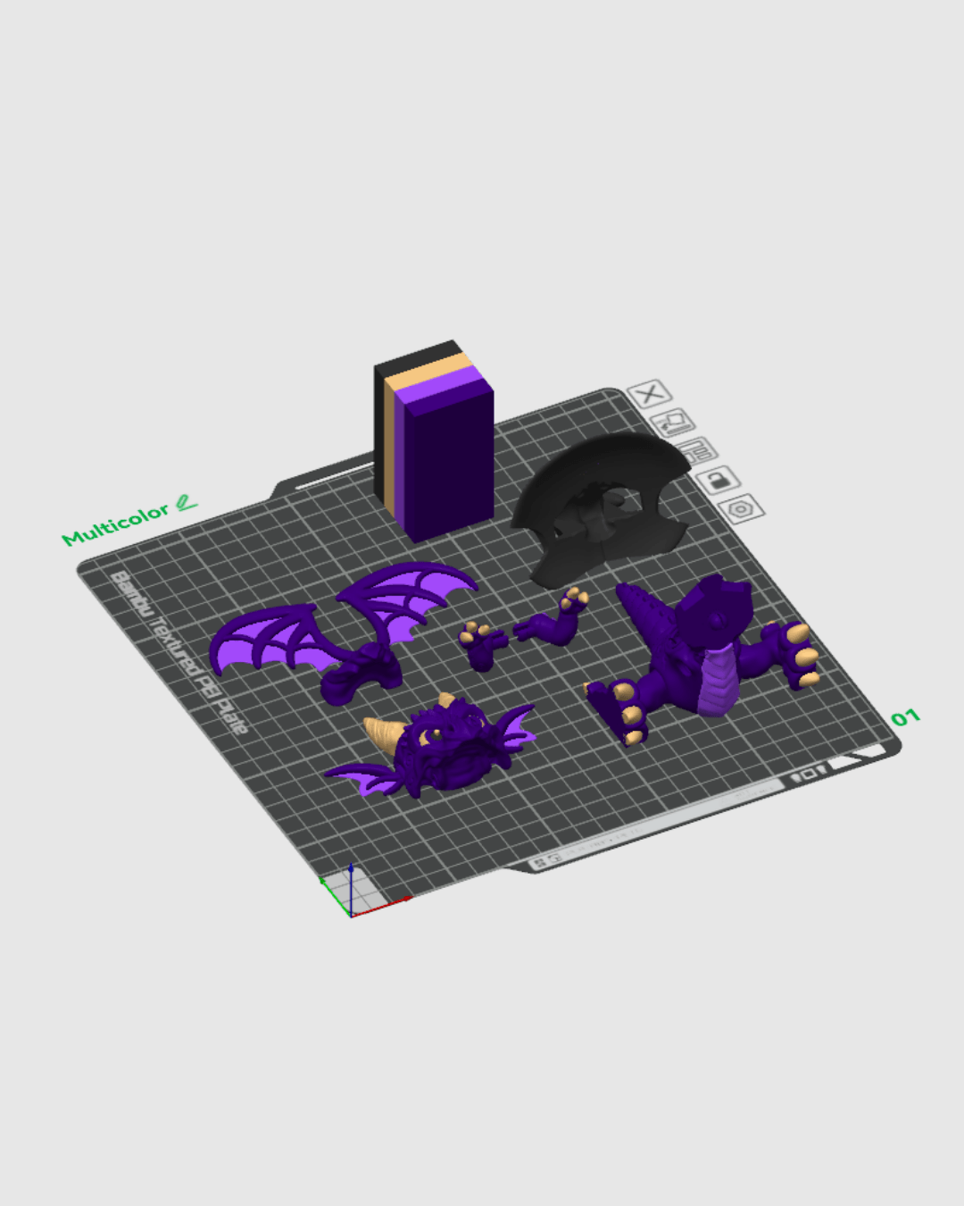 Coven Lord — halloween toy, view 9, 3D printed by Craft & Press