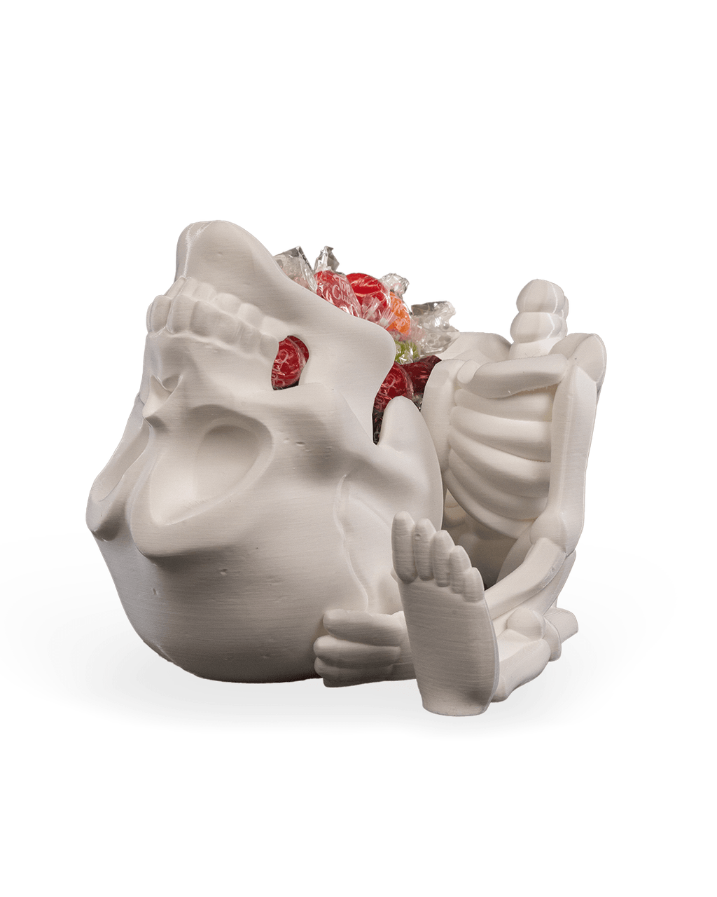 Crani-yum Candy Holder — halloween candy holder, view 9, 3D printed by Craft & Press