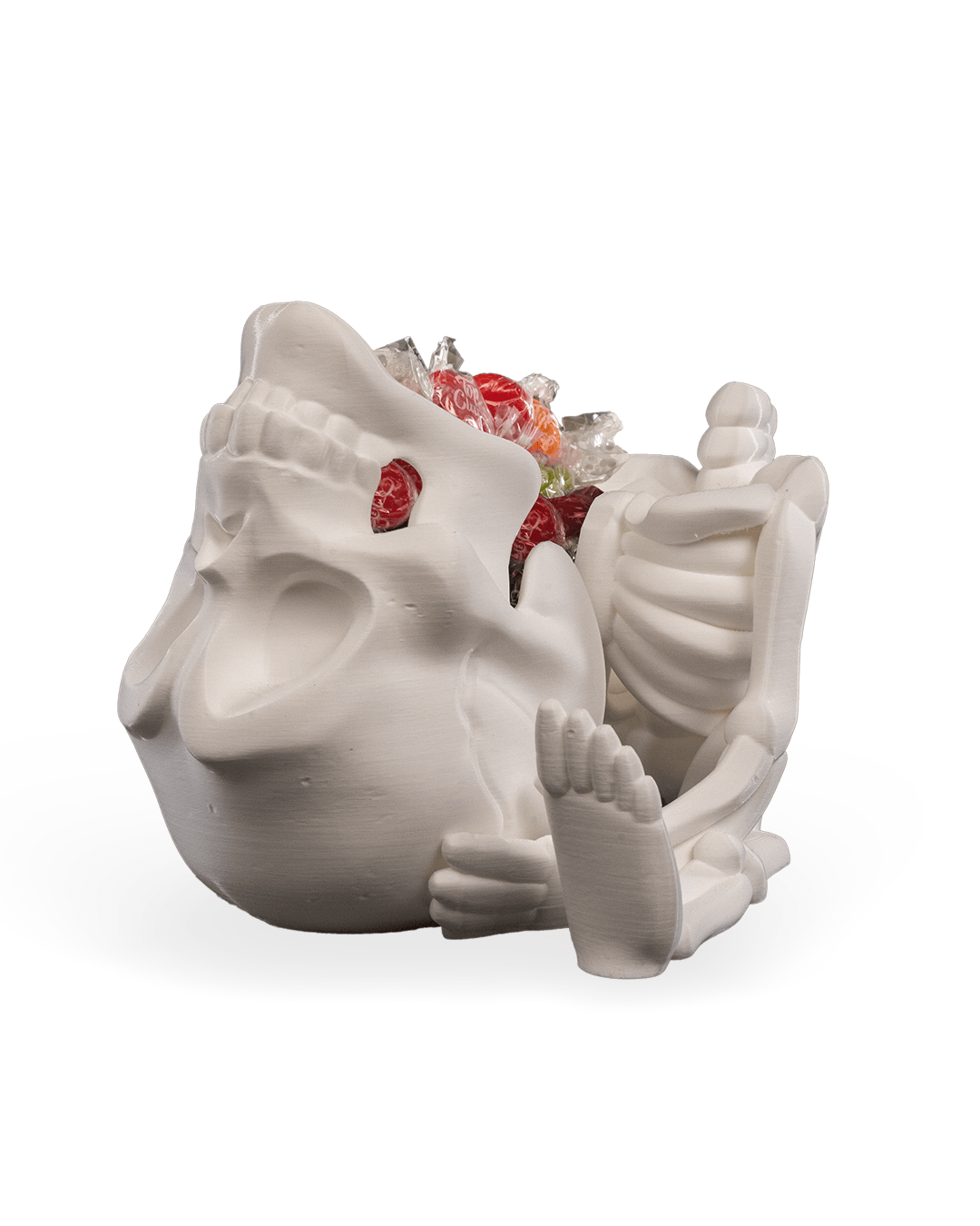 Crani-yum Candy Holder — halloween candy holder, view 9, 3D printed by Craft & Press