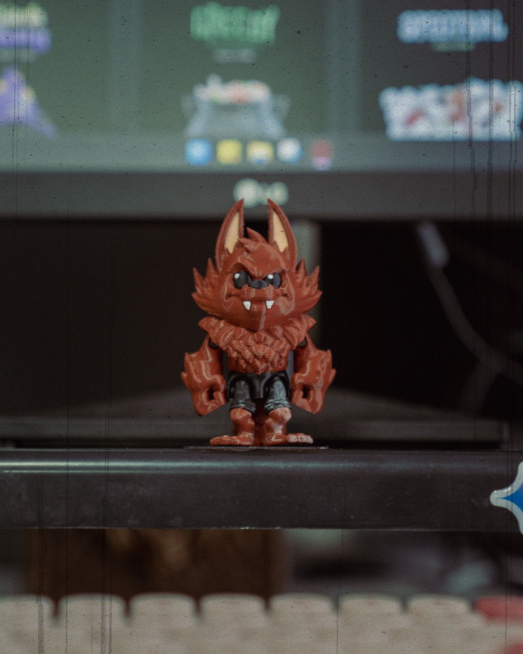 Furrocious Wolf — halloween toy, view 9, 3D printed by Craft & Press