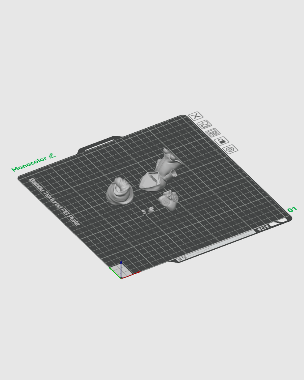 Reap in Peace — halloween toy, view 9, 3D printed by Craft & Press