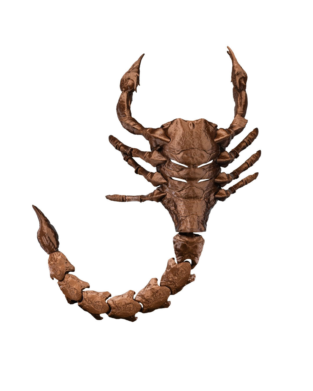 Scorpion Grasp Halloween Mask — halloween mask, view 9, 3D printed by Craft & Press