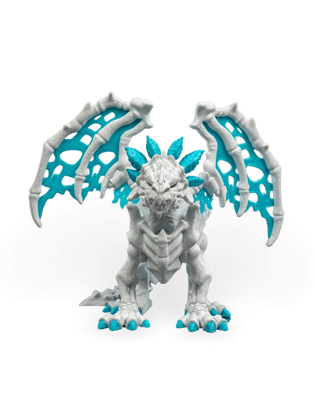 Ske-lethal dragon — halloween toy, view 9, 3D printed by Craft & Press