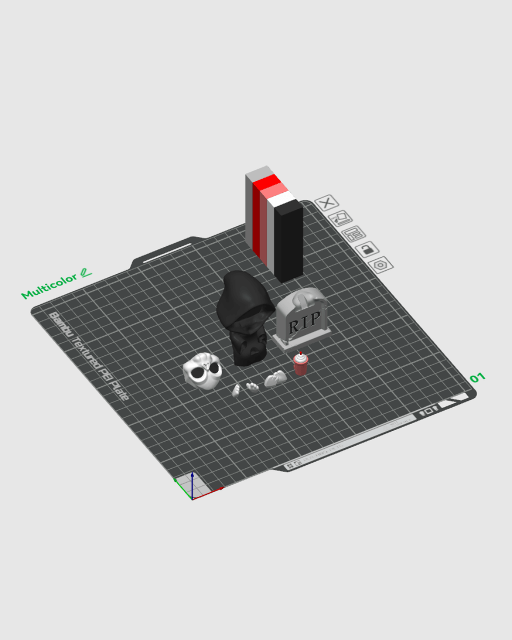 Sweet Rest — halloween toy, view 9, 3D printed by Craft & Press