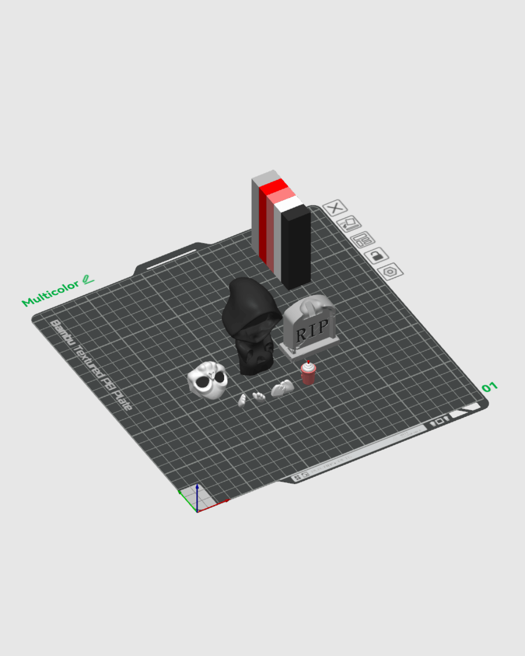Sweet Rest — halloween toy, view 9, 3D printed by Craft & Press