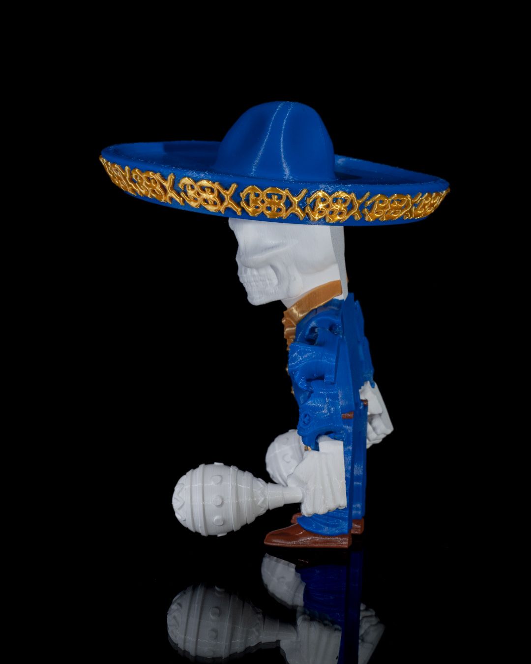 Undead Jobs - Mariachi — halloween toy, view 9, 3D printed by Craft & Press