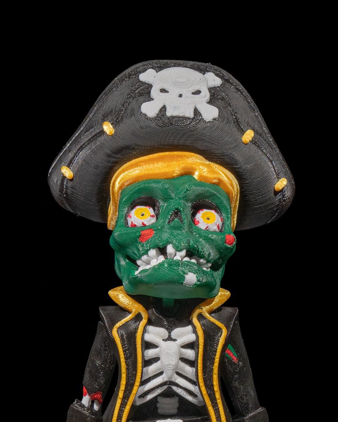 Undead Jobs - Pirate — halloween toy, view 9, 3D printed by Craft & Press