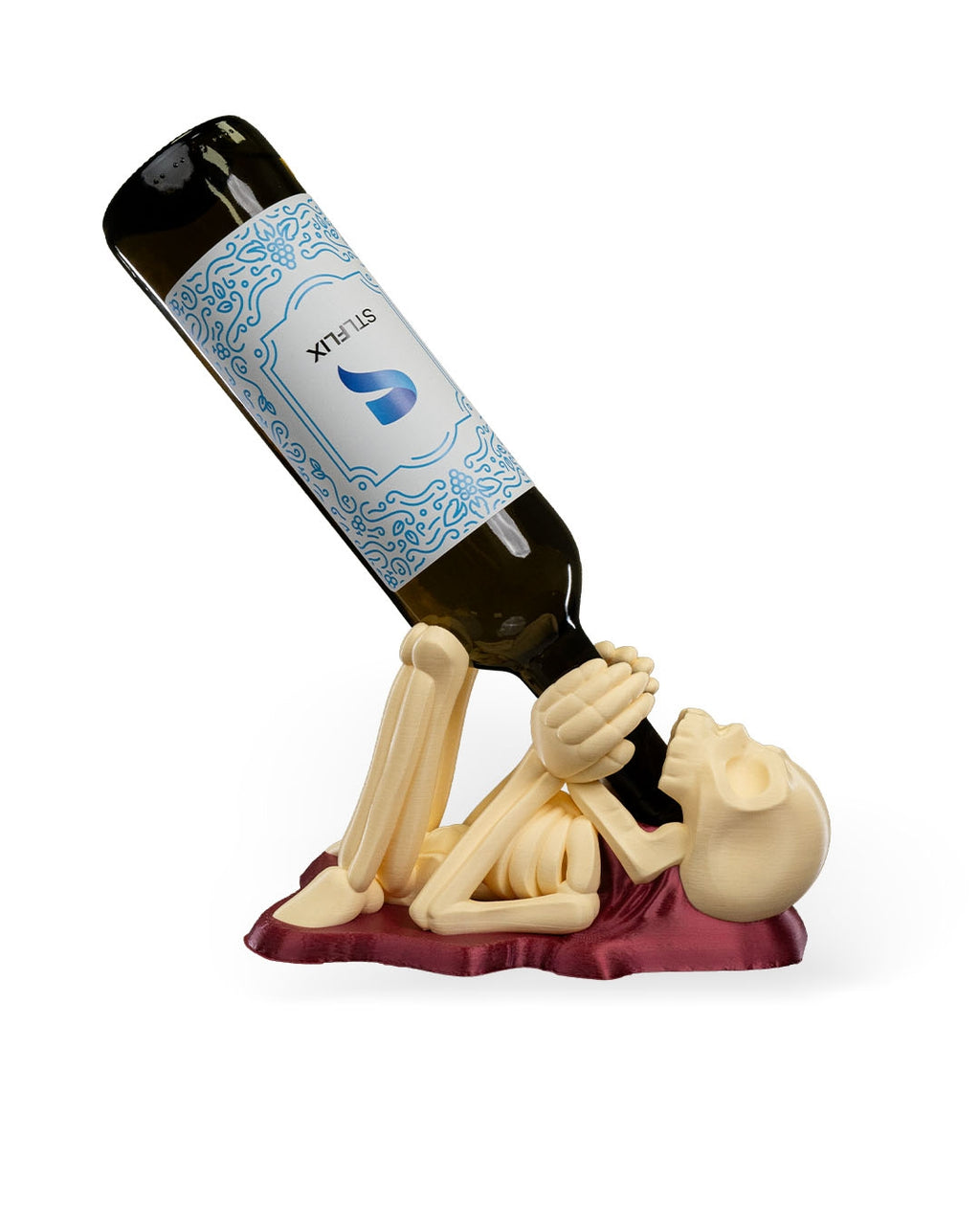 All Spine no Whine Wine Holder — halloween drinkware, view 10, 3D printed by Craft & Press