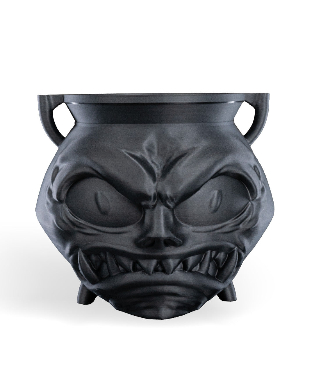 Angry Cauldron Candy Holder — halloween candy holder, view 10, 3D printed by Craft & Press