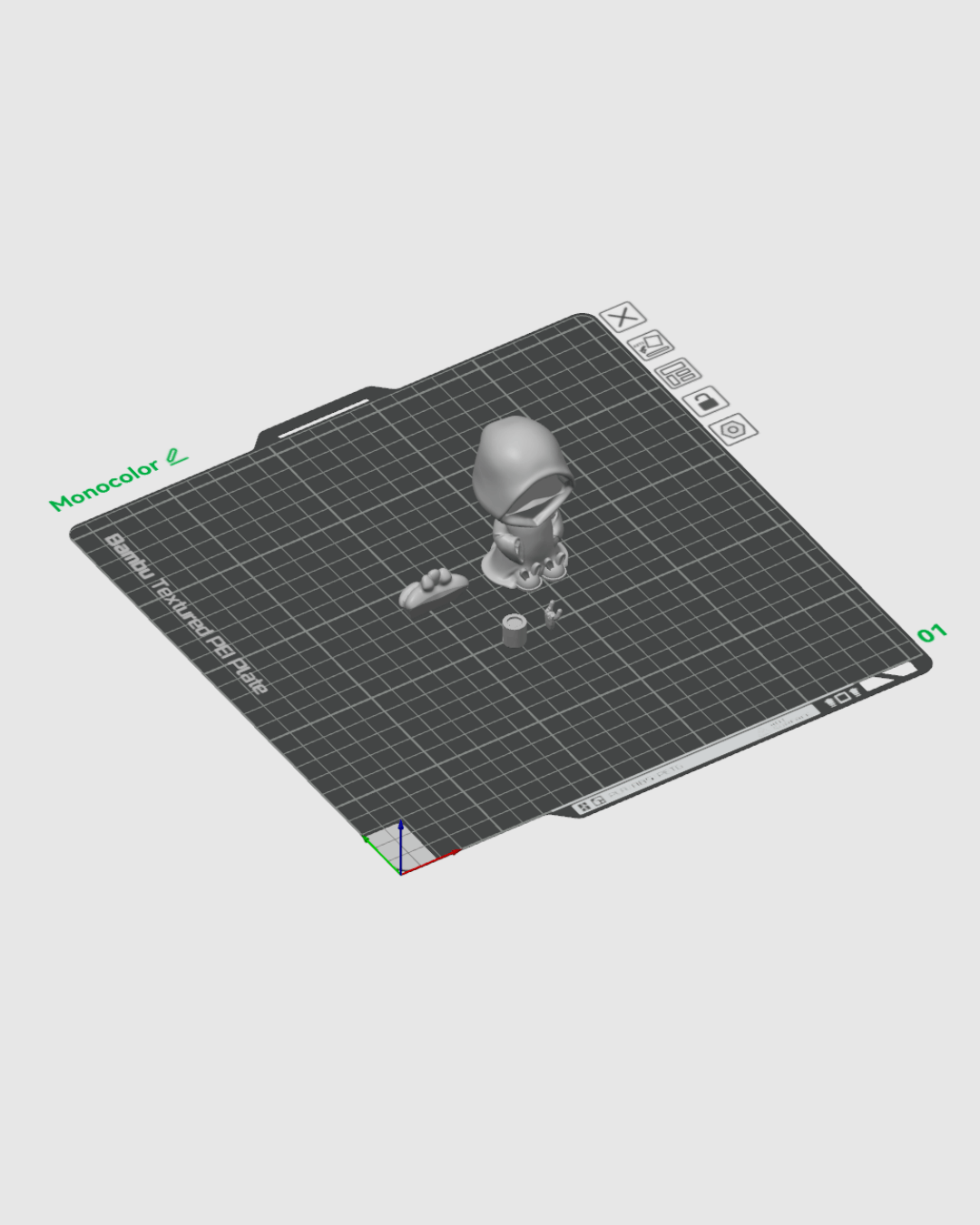 Coffin Break — halloween toy, view 10, 3D printed by Craft & Press
