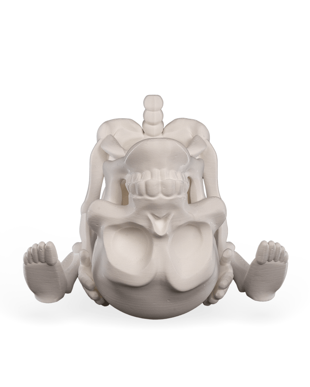 Crani-yum Candy Holder — halloween candy holder, view 10, 3D printed by Craft & Press