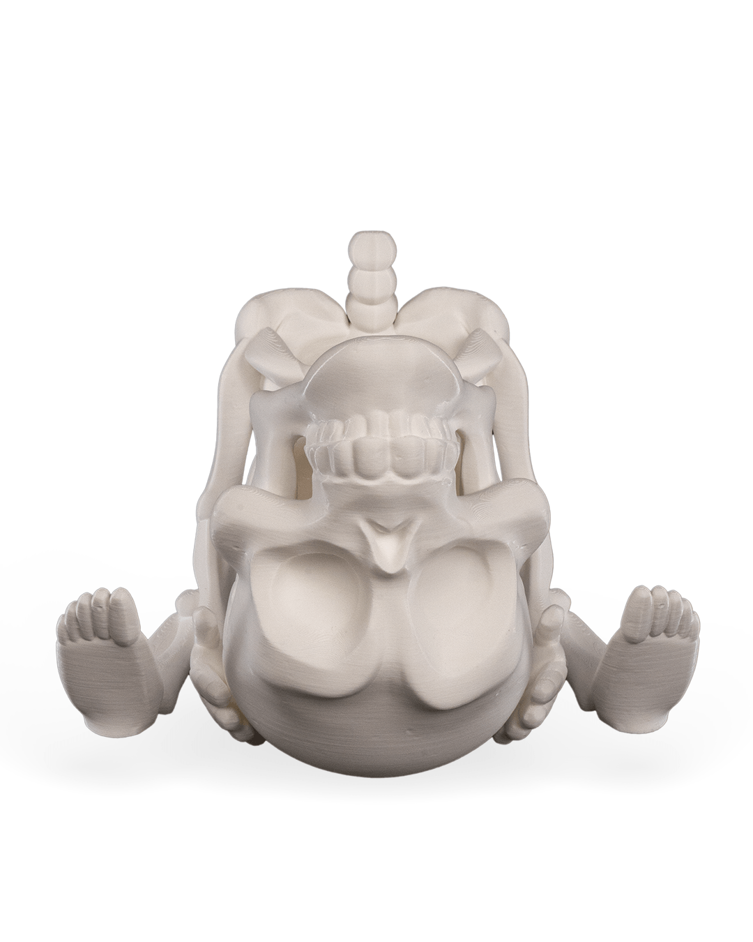 Crani-yum Candy Holder — halloween candy holder, view 10, 3D printed by Craft & Press