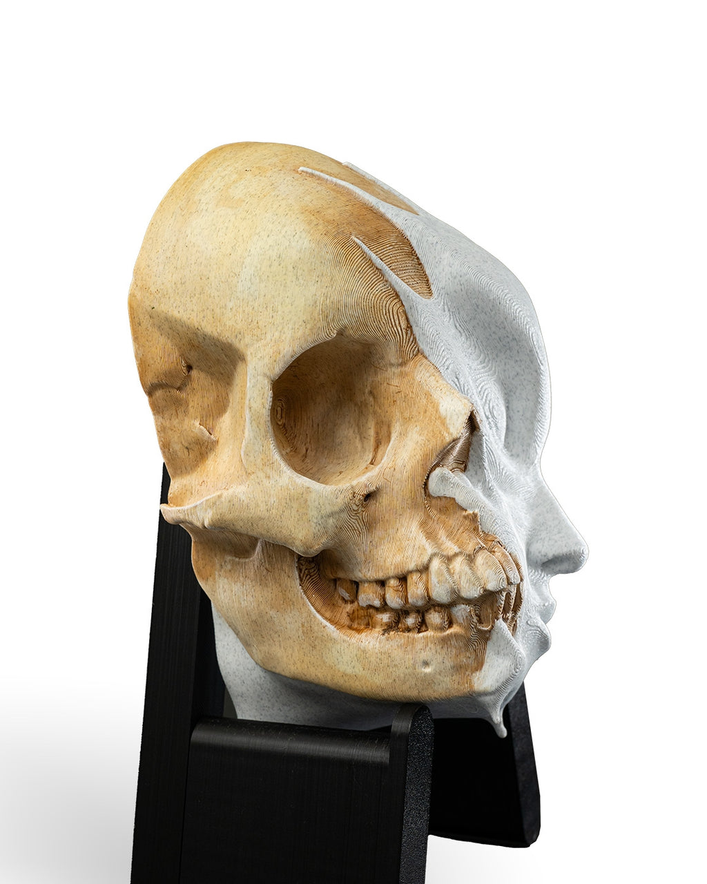Melting Face Wall Mount — halloween wall decor, view 10, 3D printed by Craft & Press