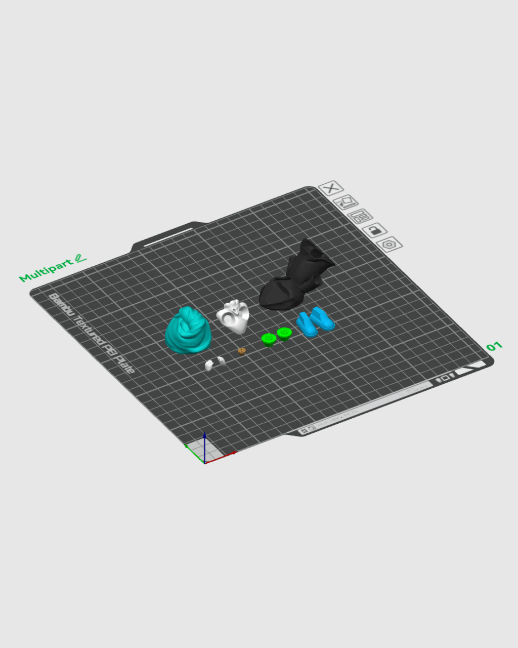 Reap in Peace — halloween toy, view 10, 3D printed by Craft & Press