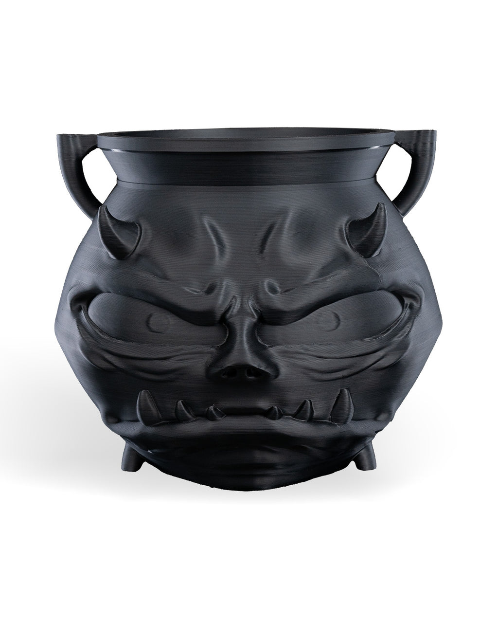 Serious Cauldron Candy Holder — halloween candy holder, view 10, 3D printed by Craft & Press