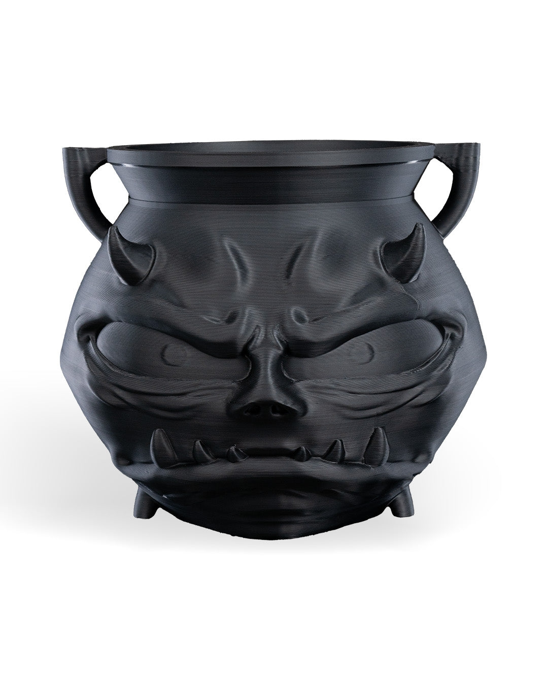 Serious Cauldron Candy Holder — halloween candy holder, view 10, 3D printed by Craft & Press