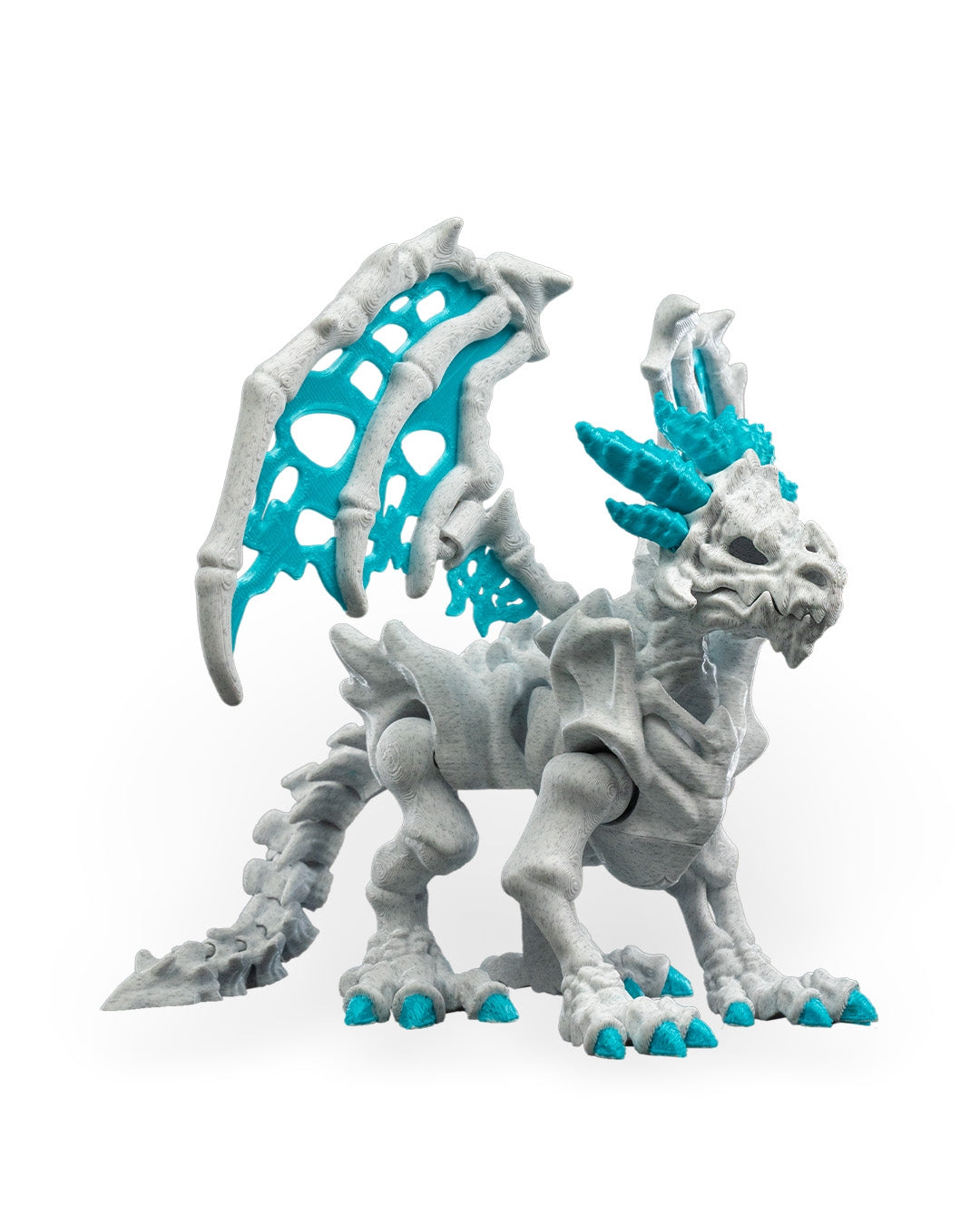 Ske-lethal dragon — halloween toy, view 10, 3D printed by Craft & Press