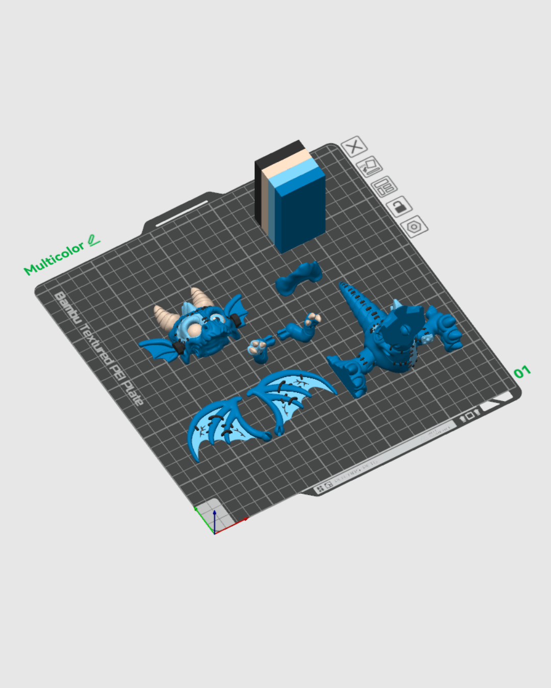 The Reassembled — halloween toy, view 10, 3D printed by Craft & Press