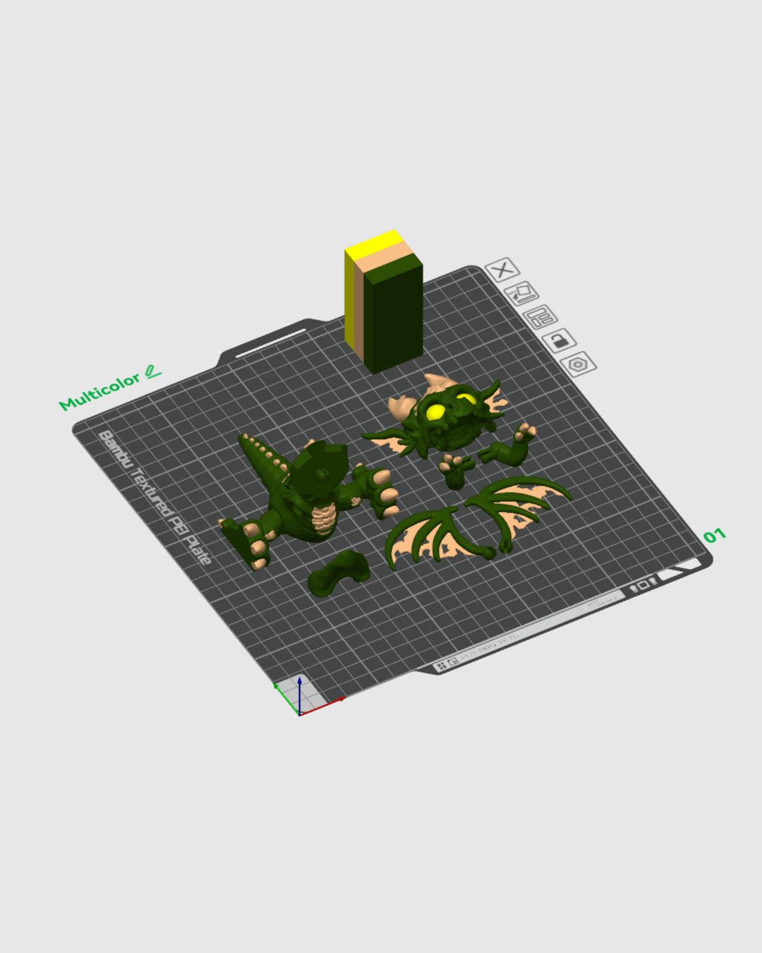 The Restless — halloween toy, view 10, 3D printed by Craft & Press