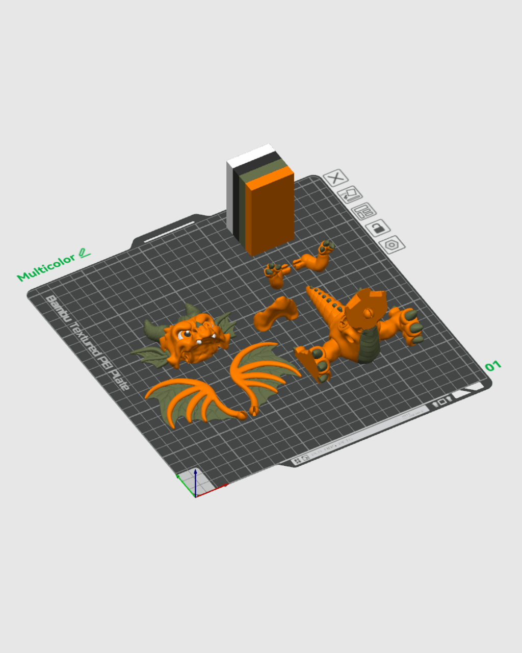 Warden of the Patch — halloween toy, view 10, 3D printed by Craft & Press