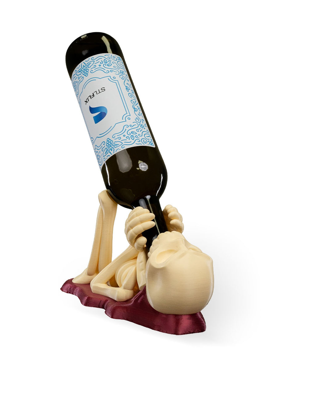 All Spine no Whine Wine Holder — halloween drinkware, view 11, 3D printed by Craft & Press