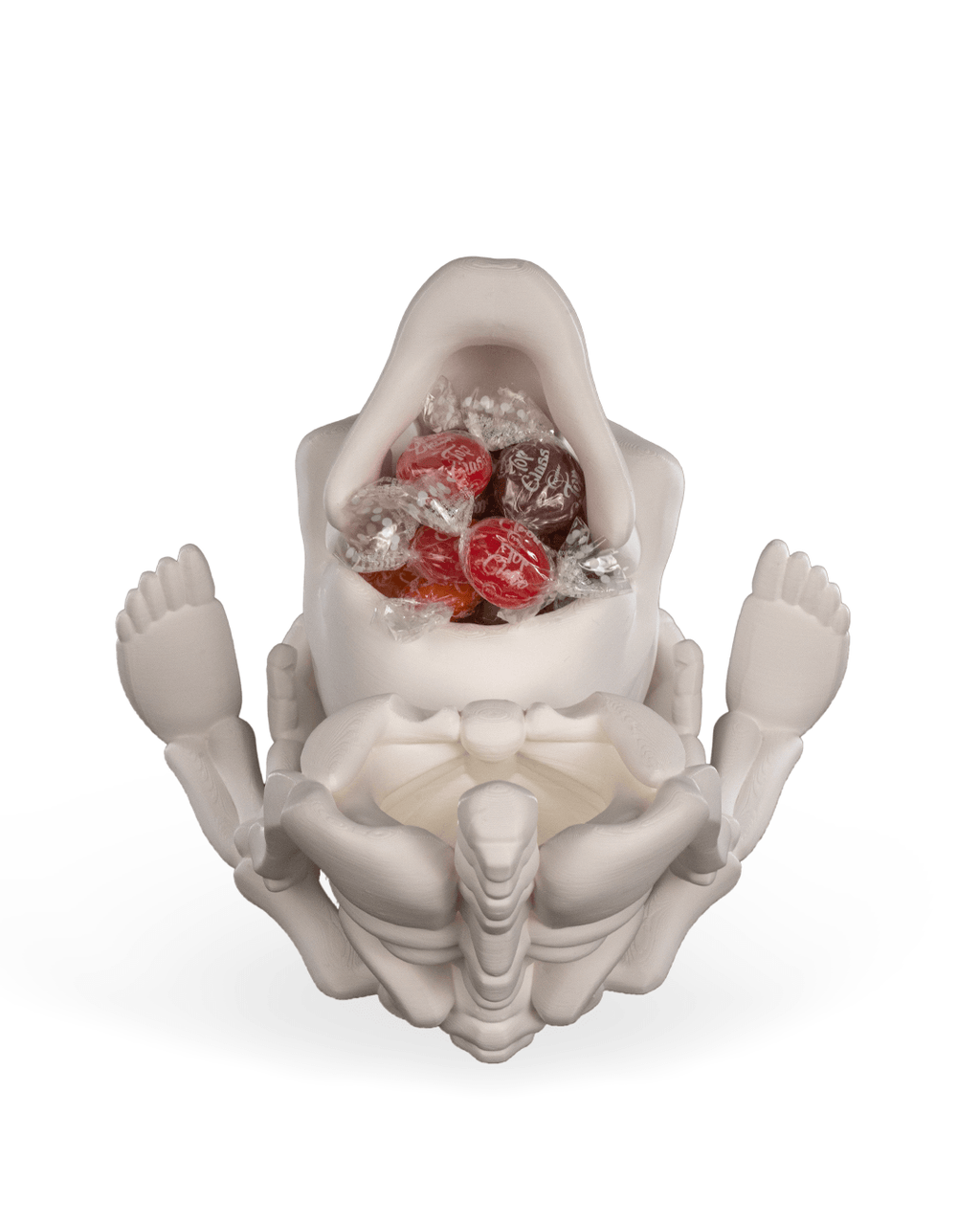 Crani-yum Candy Holder — halloween candy holder, view 11, 3D printed by Craft & Press