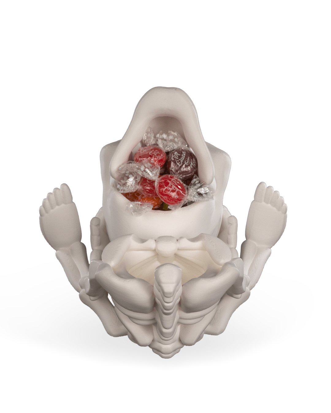 Crani-yum Candy Holder — halloween candy holder, view 11, 3D printed by Craft & Press