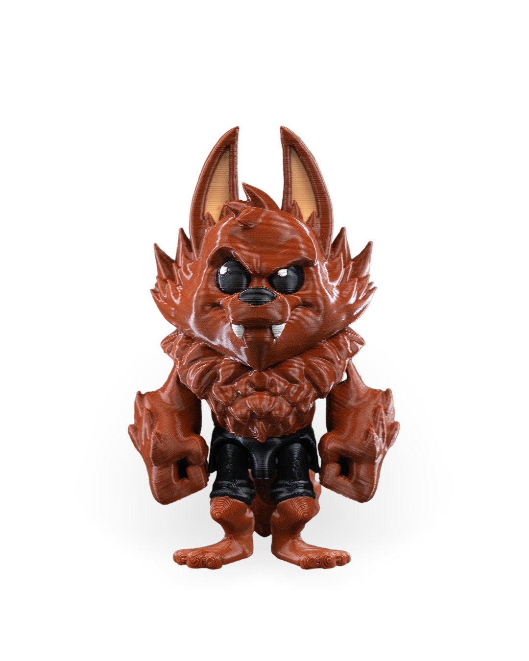 Furrocious Wolf — halloween toy, view 11, 3D printed by Craft & Press