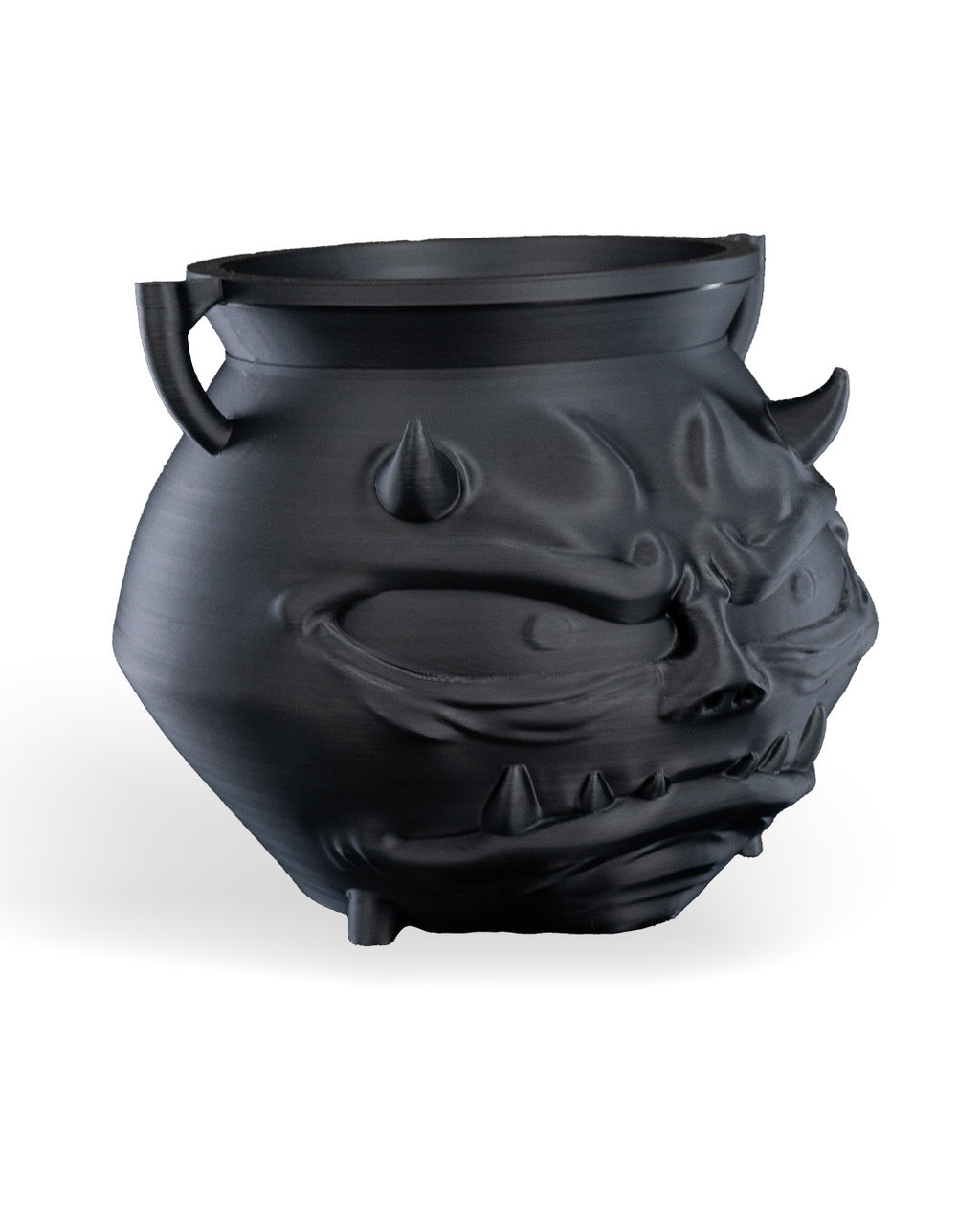Serious Cauldron Candy Holder — halloween candy holder, view 11, 3D printed by Craft & Press