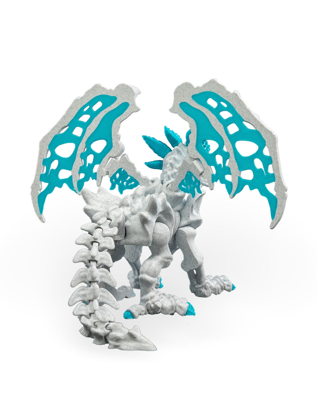 Ske-lethal dragon — halloween toy, view 11, 3D printed by Craft & Press