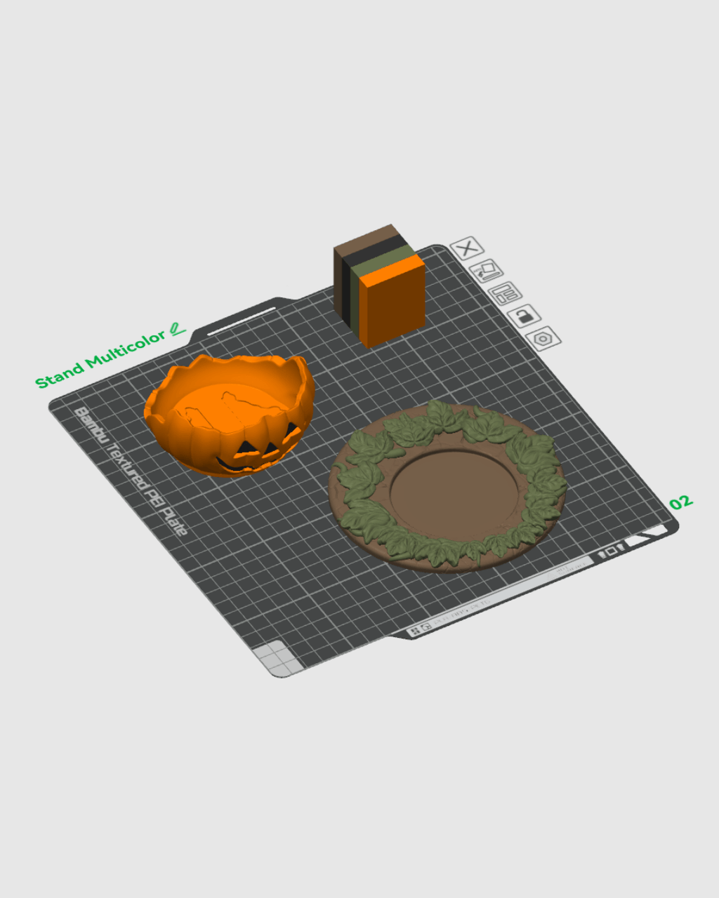 Warden of the Patch — halloween toy, view 11, 3D printed by Craft & Press