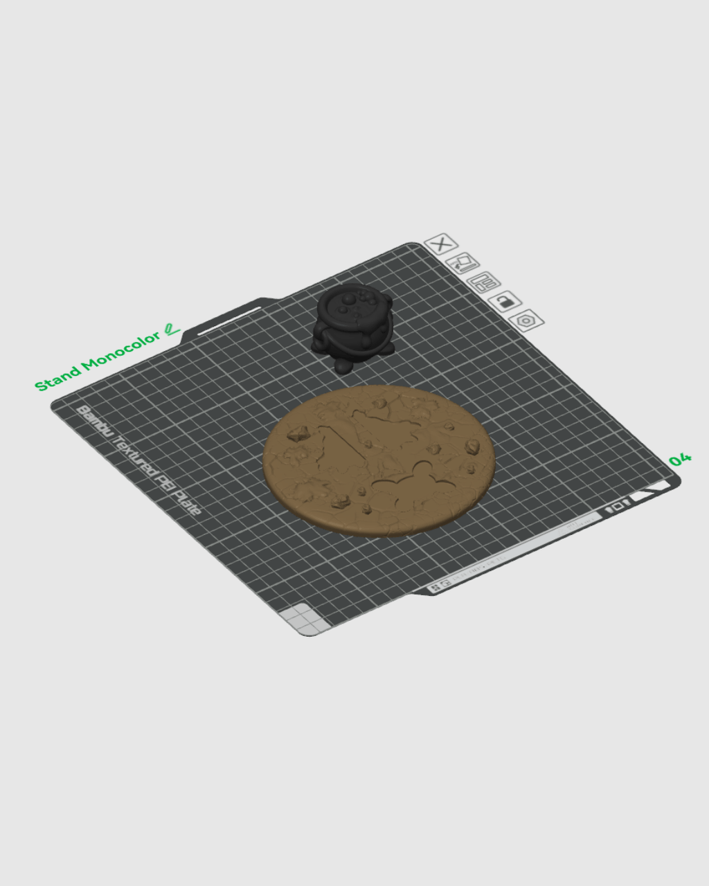 Coven Lord — halloween toy, view 12, 3D printed by Craft & Press