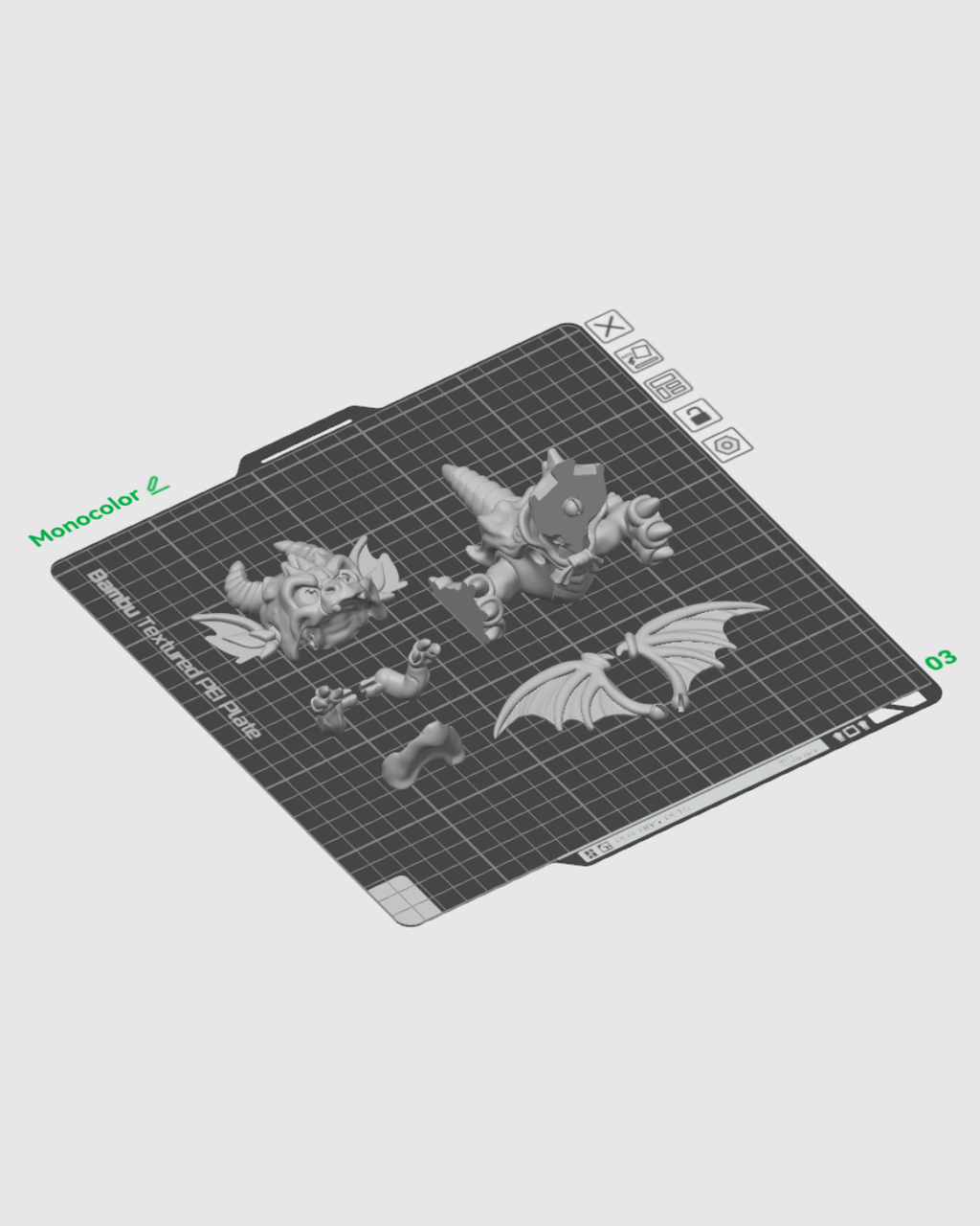 Night Fang — halloween toy, view 12, 3D printed by Craft & Press