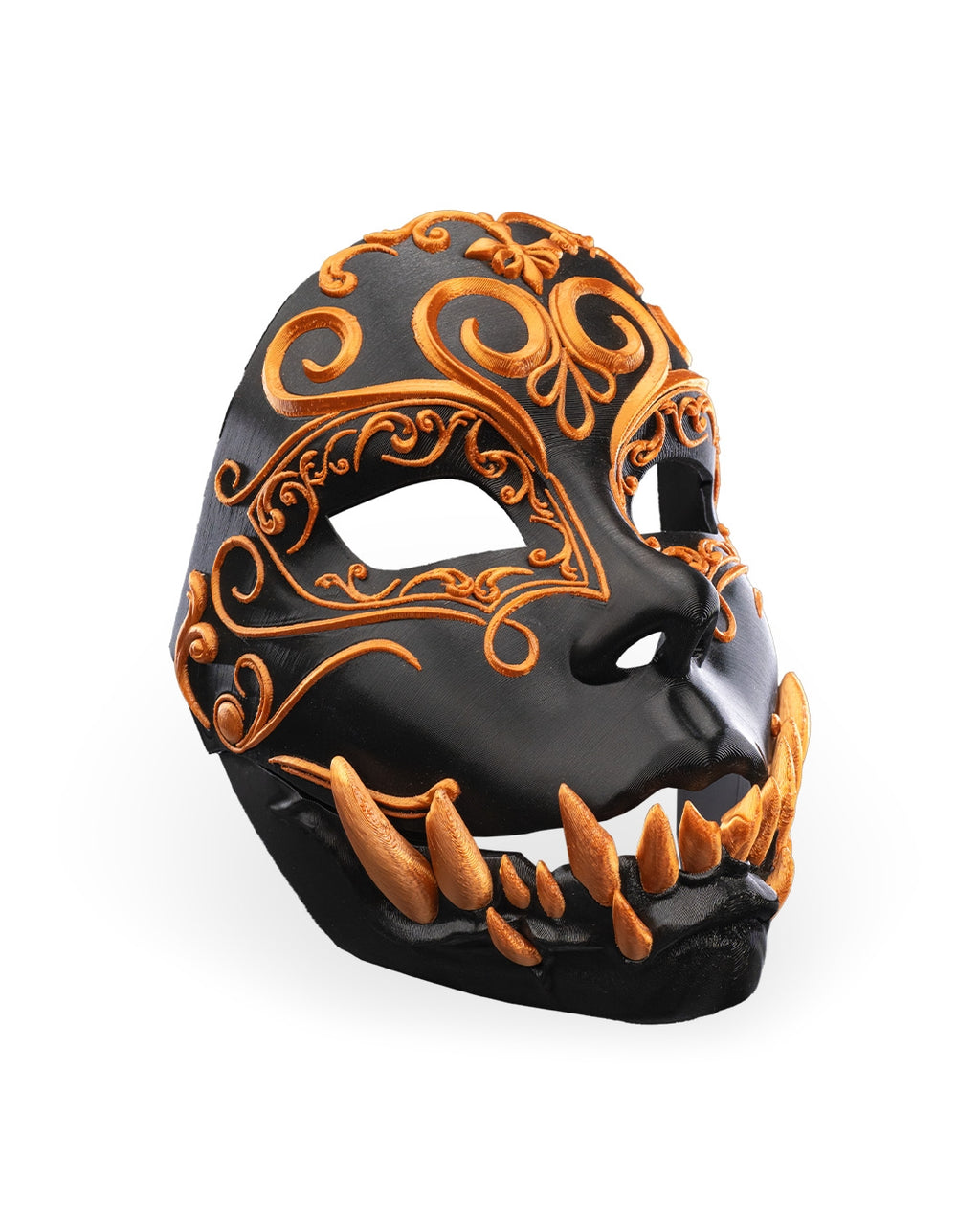 Opulent Masquerade Halloween Mask — halloween mask, view 12, 3D printed by Craft & Press