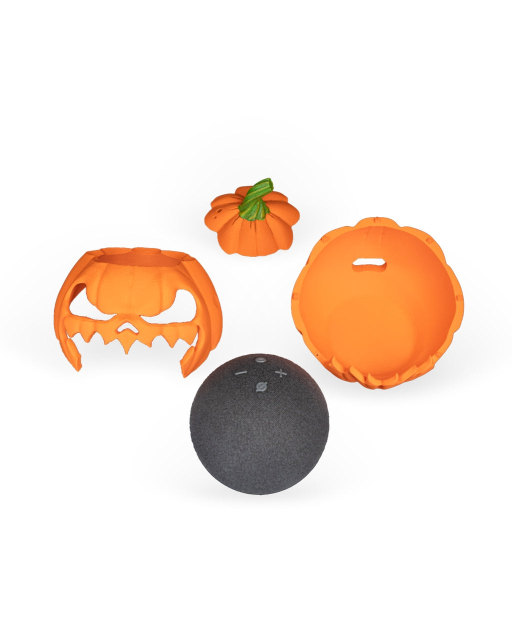 Pump That Jam Echo Dot Holder — halloween decor, view 12, 3D printed by Craft & Press