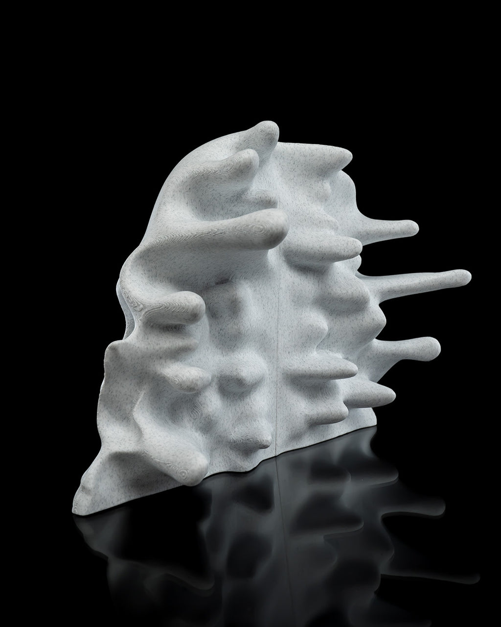 RIPped skull — halloween decor, view 12, 3D printed by Craft & Press