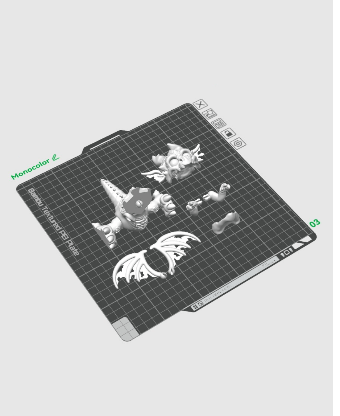 The Restless — halloween toy, view 12, 3D printed by Craft & Press