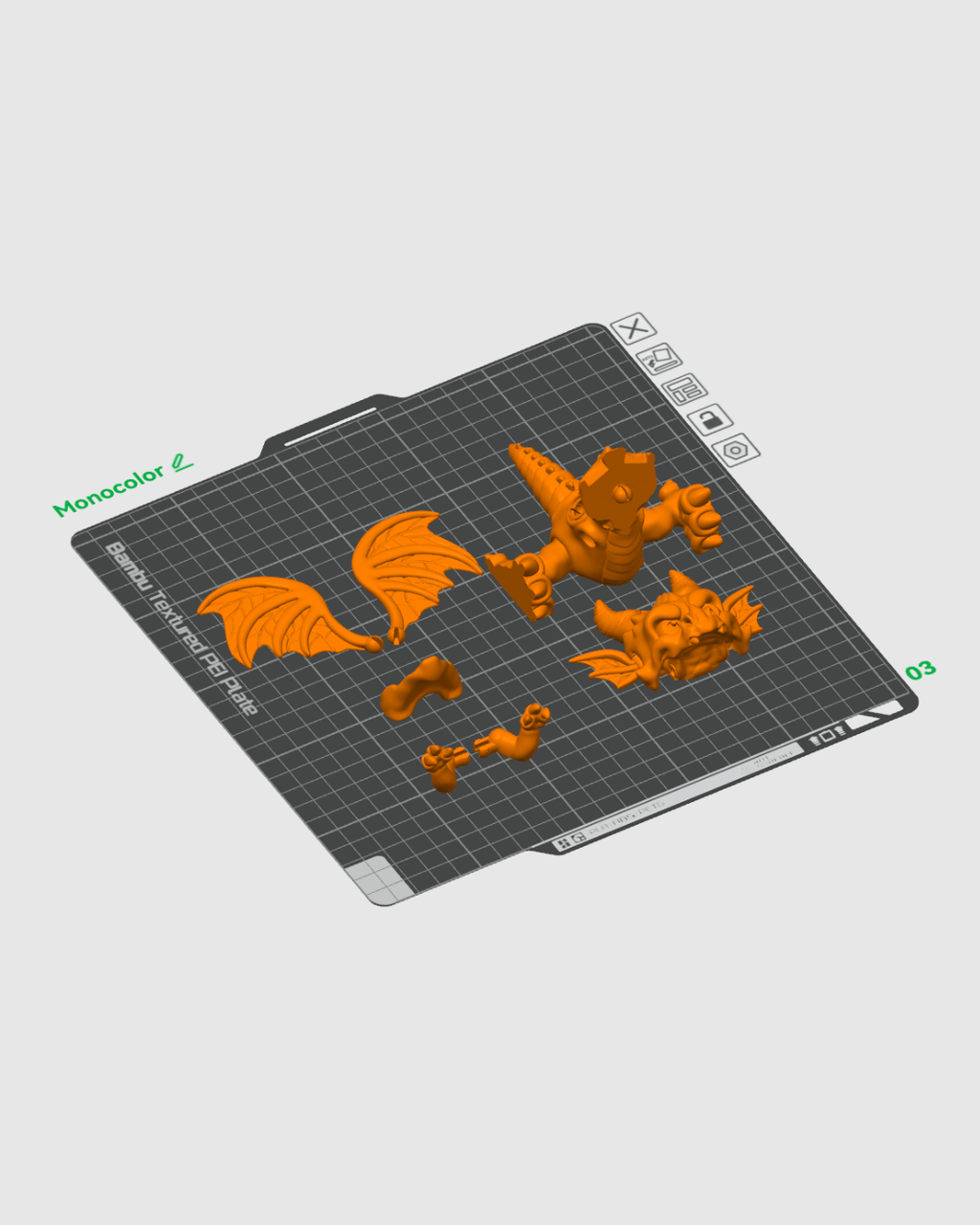 Warden of the Patch — halloween toy, view 12, 3D printed by Craft & Press