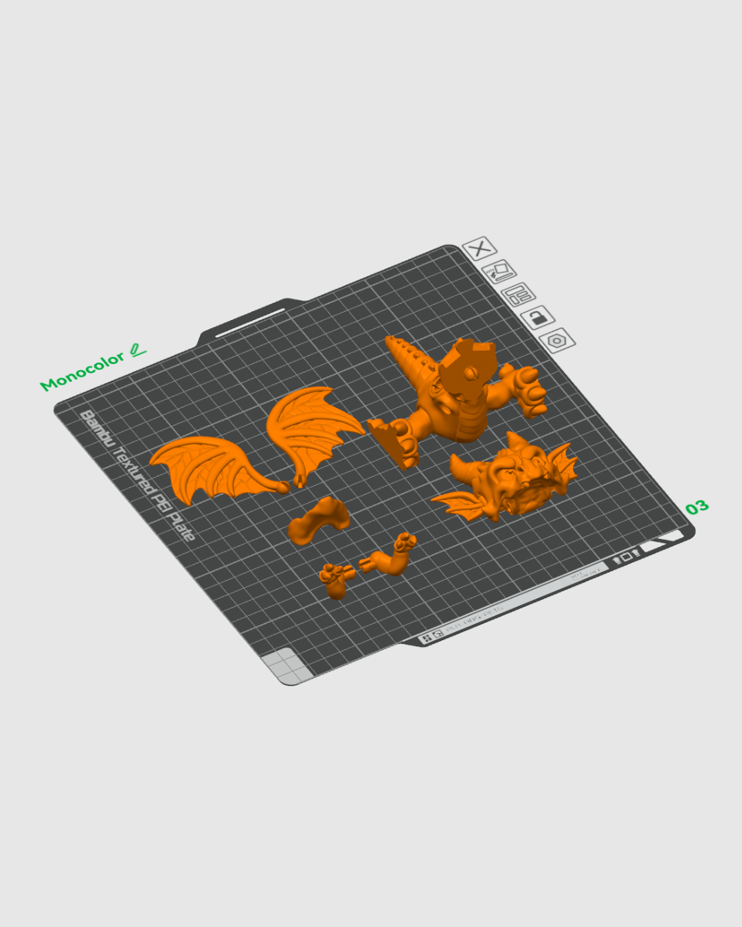Warden of the Patch — halloween toy, view 12, 3D printed by Craft & Press