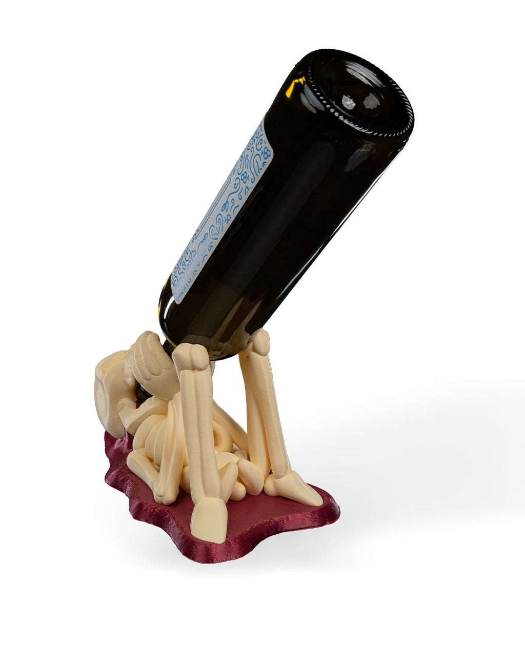 All Spine no Whine Wine Holder — halloween drinkware, view 13, 3D printed by Craft & Press