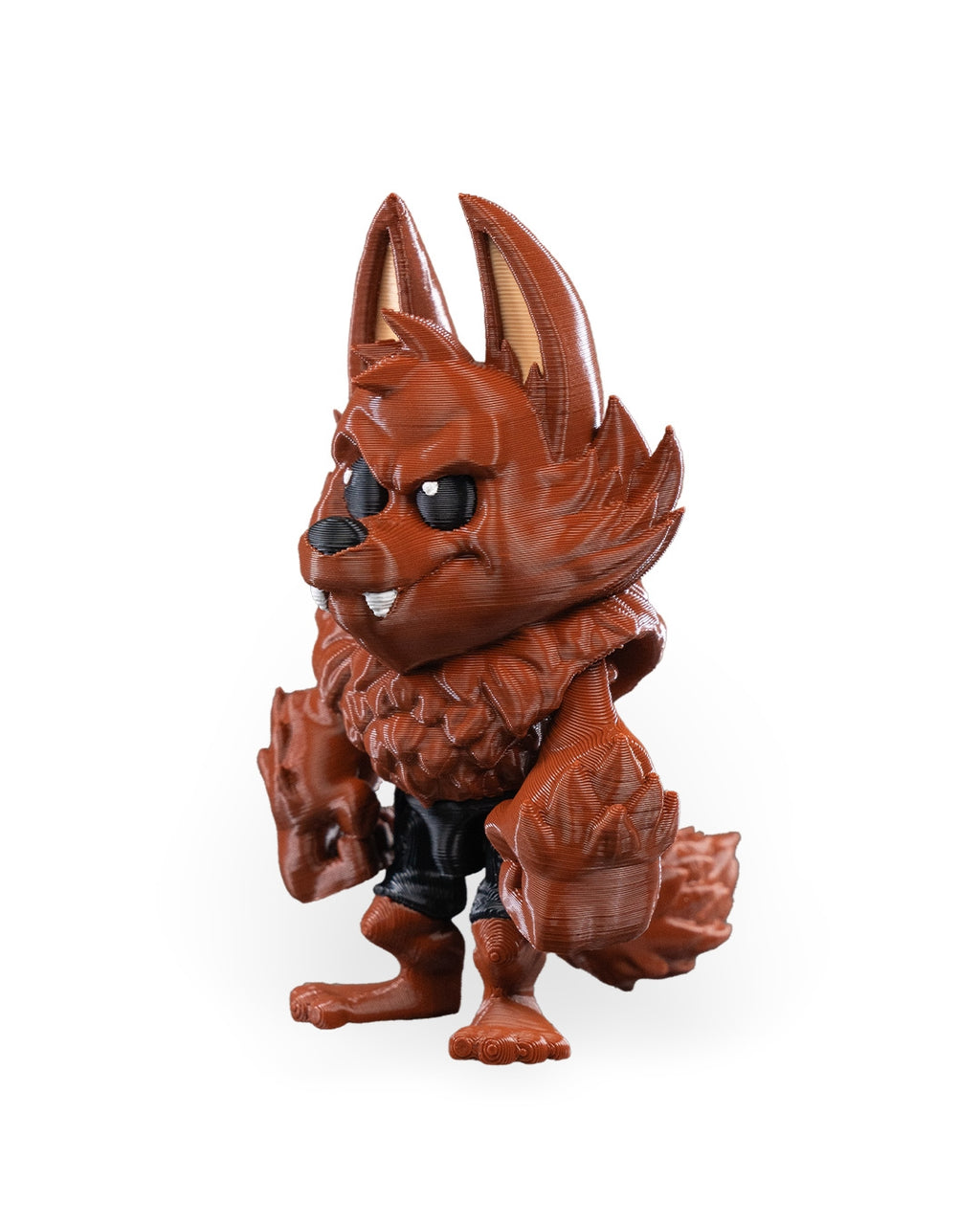 Furrocious Wolf — halloween toy, view 13, 3D printed by Craft & Press