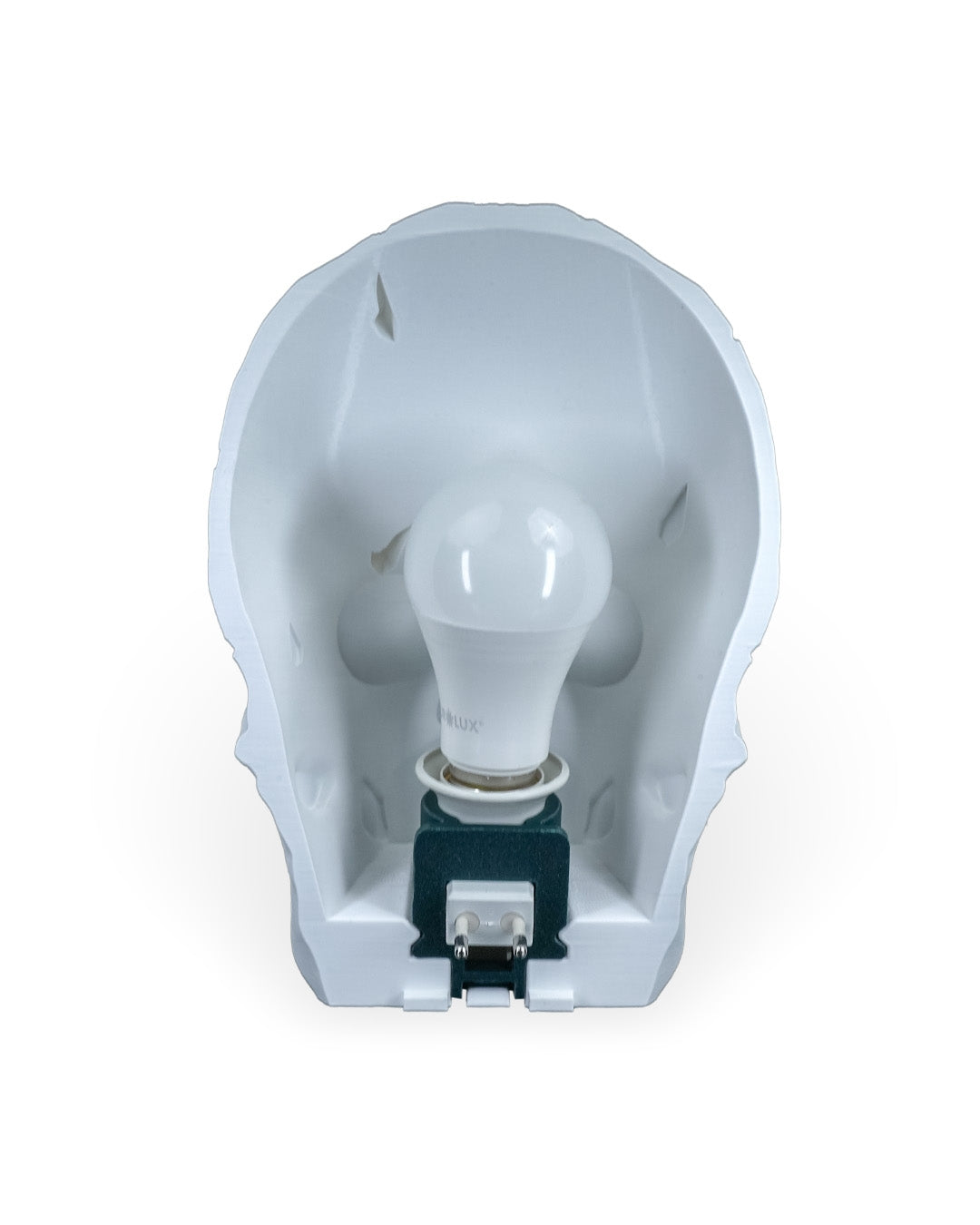 Light Headed Wall Light — halloween lamp, view 13, 3D printed by Craft & Press