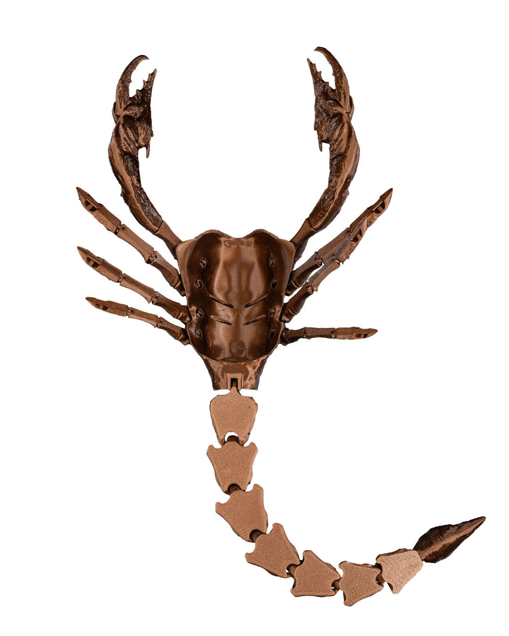 Scorpion Grasp Halloween Mask — halloween mask, view 13, 3D printed by Craft & Press