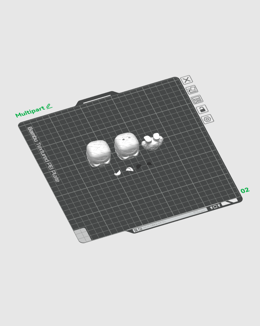 PharaAnty — halloween toy, view 14, 3D printed by Craft & Press